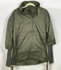 REI Coop Womens XS Green Screenline Hybrid Lightweight Jacket Gorpcore Outdoor