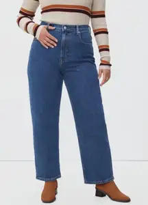 Everlane The Curvy Way High Jean Women's Blue Denim Size 35 Regular