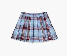 plaid skirt