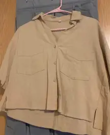 Safari style shirt