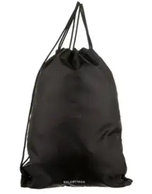 Balenciaga 
Logo Nylon Backpack