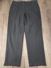 Talbots Dark Gray Stretch Dress Pants Size 16 Women's