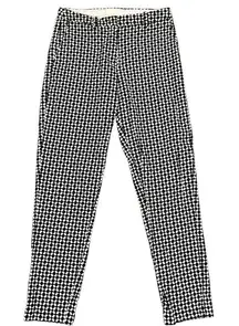 H&M Black White Women’s Geometric Print Pants 4