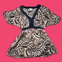 Size Large Y2K Style Tie Back Top