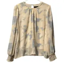 Sunday in Brooklyn by‎ Anthropologie Tie Dye Blouse Lightweight Size L Career