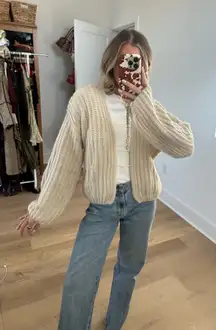 Amazon Knit Cardigan Sweater