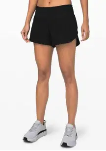 Lululemon Speed Up Mid-Rise Short 4" in Black Like New Size 8