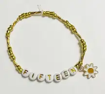 Taylor Swift Eras Tour Friendship Bracelet Fearless Fifteen