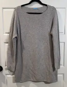 J McLaughlin cashmere blend tunic sweater medium