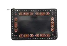 Givenchy Studded Leather Clutch