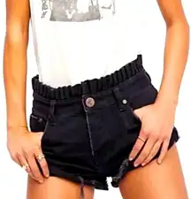 One X One Teaspoon made for Free People Le Bandit denim shorts, size 30 - NWT