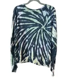 Lovestitch Navy Tie-Dye Pullover Sweater or Sweatshirt Size Medium​​​