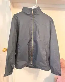 WILL NOT TAKE LESS Ladies London Fog Navy Weather Matetial Jacket