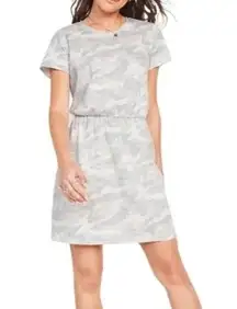 Old Navy  Camo Print Waist Defined T-Shirt Dress