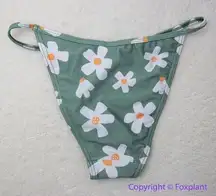 NEW Free People x Gnash Swim floral tri bikini bottoms, US size 6‎