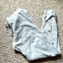 Juicy Couture Velour Joggers Y2K grey Black Label women’s small sweatpants