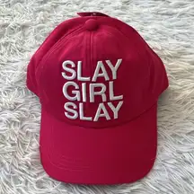 Queer eye Pink 'Slay Girl Slay' Unisex baseball cap