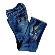 Cowgirl Tuff oasis trouser bootcut with horse/cactus embroidery 40 X 33