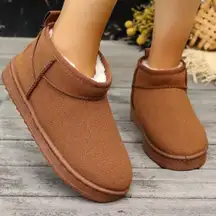 Women’s Size 6 The Classic Mini Brown Boots Ankle Chelsea Winter Boots NEW