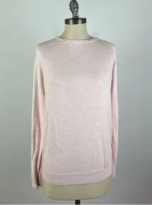 Sweaty Betty Pink Open Back Long Sleeve Top