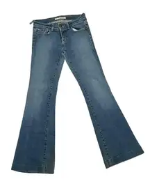 J‎ Brand denim pants Classic Blue full length Flare Jeans 26