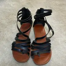 Black sandals