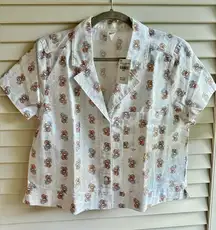 White Bear Print Shirt