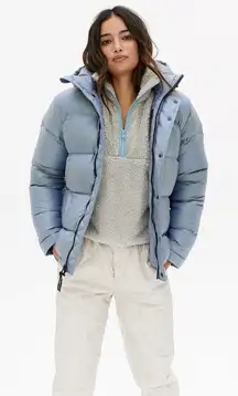 TNA Super Puff Iridescent Puffer Jacket