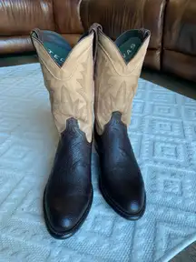 Tecovas smooth ostrich boots