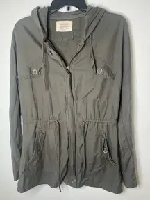 Ashley By 26 International Green olives Utility Jacket size Small