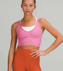 Power Pivot Ribbed Tank Top pink Size 4