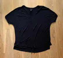 Atmosphere Classic Black V-Neck Top used
