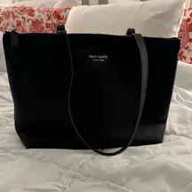 Kate Spade Tote Bag Leather Black