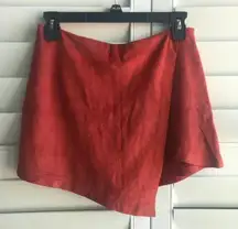 Rust Enveloped Skort