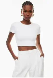 Aritzia Contour Crew Cropped T-Shirt