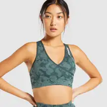 Camo Seamless Sports Bra