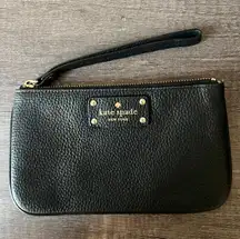 Kate Spade Black Wristlet