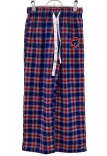 Sideline Apparel MLB  Chicago Cubs Flannel Pajama Bottoms Size Small