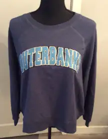 New NWT (69.95) Altard State Outerbanks sweatshirt blue Medium M