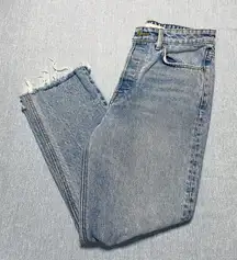 GRLFRND Karolina High Rise Straight Crop Size 25