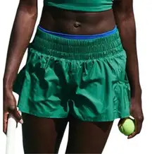 Free People Free Peiple Movement Flirt on Shorts teal color tennis sports Sz L