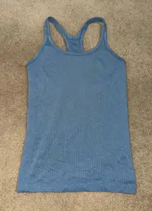 Lululemon Ebb To Street Tank Oasis Blue