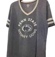 Penn State University Nittany Lions Rivalry Threads Women's V-Neck Tee Shirt, XL