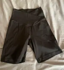 Aerie Biker Shorts Crossover