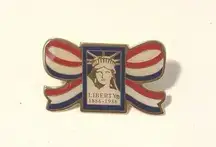 Vintage Statue of Liberty Pin