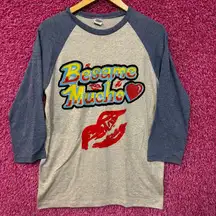 Besame Mucho Latin Music Festival Line-Up Baseball Tee M