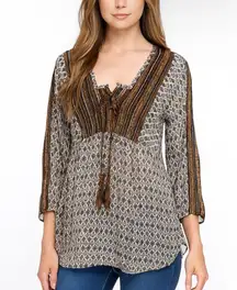 NEW Calypso St. Barth 100% cotton blouse