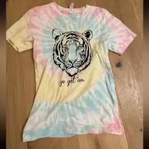 Boutique Go Get ‘Em Tie Dye Tshirt