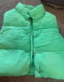 Zara puffer vest 