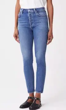 AGOLDE Nico high rise slim jeans